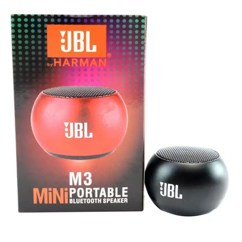 اسپیکر بلوتوثی رم خور m3 mini jbl  مینی (قیمت اسپیکر خانگی خرید اسپیکر اسپیکر kts  شارژی اسپیکر رومیزی خانگی کوچک جیبی