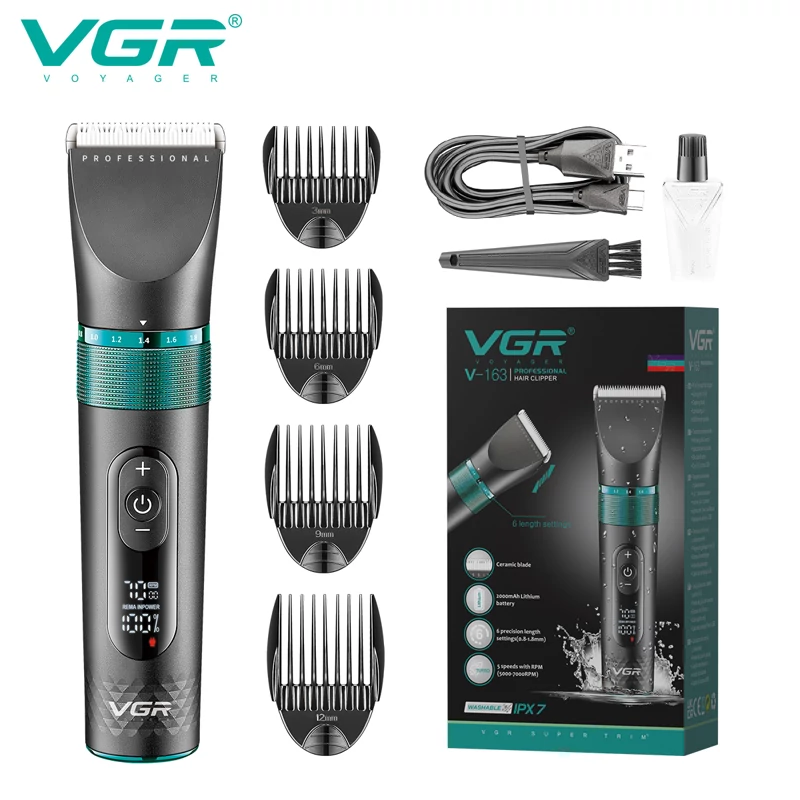 ماشین اصلاح مو سر و صورت وی جی آر V-163
