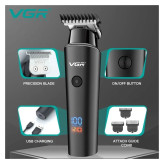 ماشین ریش تراش VGR937 اصلی با 18ماه گارانتی پرقدرت باتری 2000میلی آمپری مدل 1