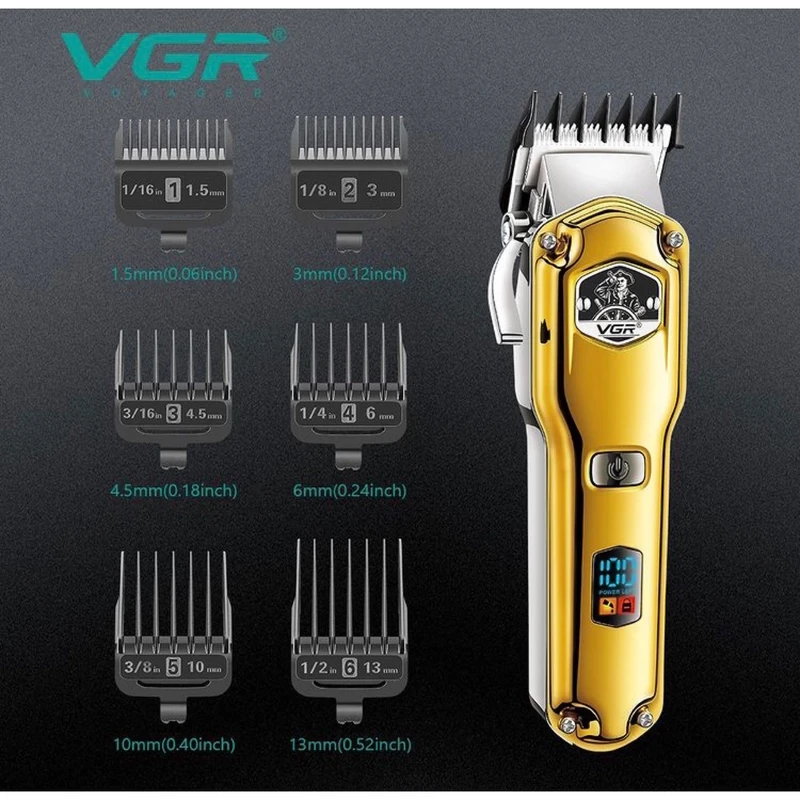 ماشین اصلاح موی سر و صورت وی جی آر مدل V-693