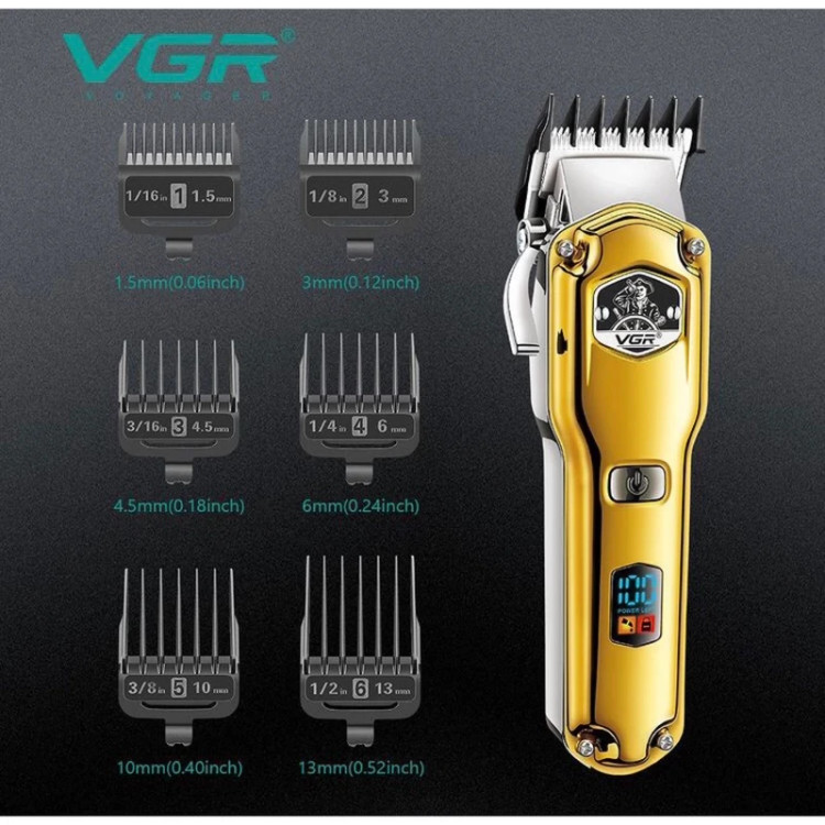 ماشین اصلاح موی سر و صورت وی جی آر مدل V-693