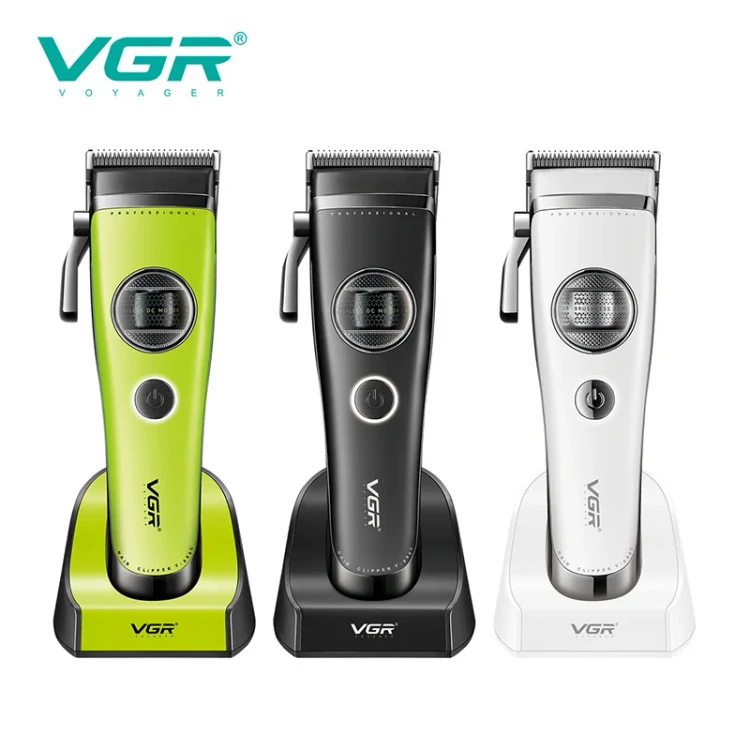 ماشین اصلاح VGR مدل V-880C | حجم‌زن حرفه‌ای شارژی با موتور قدرتمند