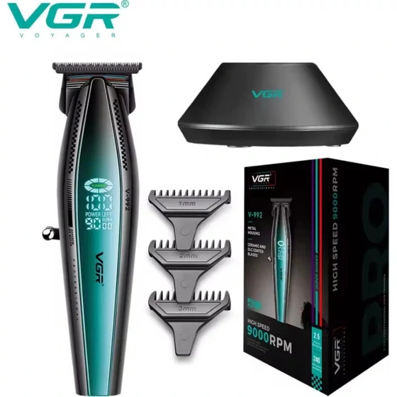 ماشین اصلاح وی جی ار مدل 992 دارای 18 ماه گارانتی