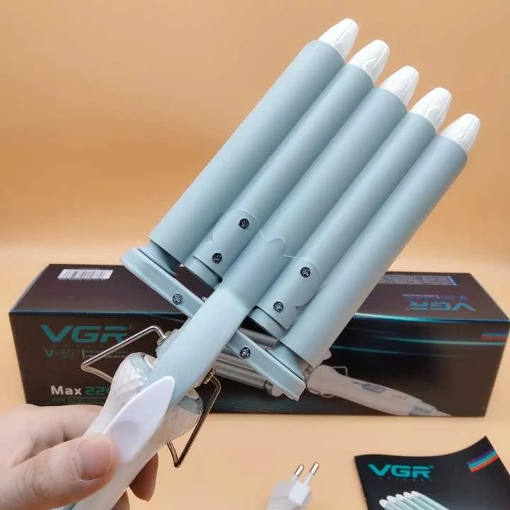 فر کننده مو وی جی آر مدل VGR-597 پنج لول SS با 18 ماه گارانتی