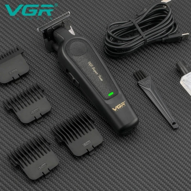 ماشین اصلاح وی جی آر مدل VGR V-995 با تیغه استیل ضد زنگ و برش مستقیم