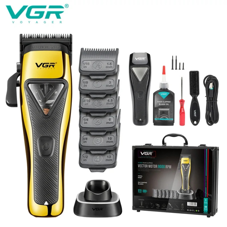 ماشین اصلاح وی جی ار مدل V-015 موی سر و صورت