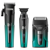 ست ماشین اصلاح موی سر و صورت وی جی آر VGR مدل v-694 مجموعه 3 عددی