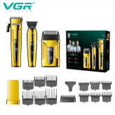 ست ماشین اصلاح موی سر و صورت وی جی آر VGR مدل v-694 مجموعه 3 عددی