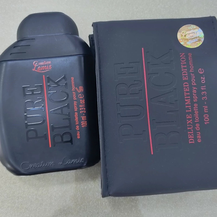ادکلن پور بلک اصل PURE BLACK - حجم 100 میل اصل پوربلک قیمت و خرید ادکلن