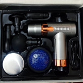 ماساژور تفنگی گان مدل 760 حرارتی MASSAGE GUN JY-760 PLUS ماساژور 6 کاره سرد و گرم