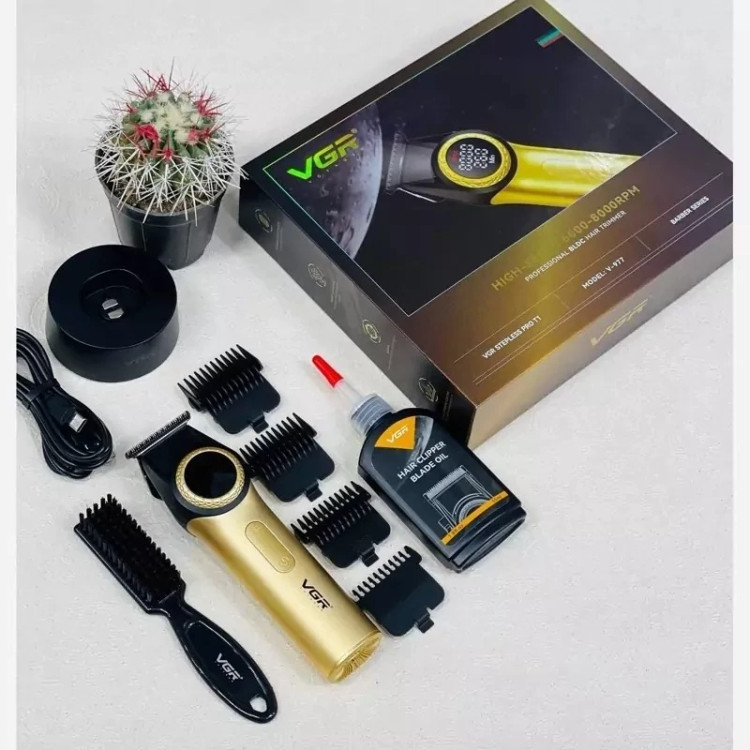ماشین اصلاح خط زن و صفر زن وی جی آر مدل VGR V-977 ریش تراش حجم زن