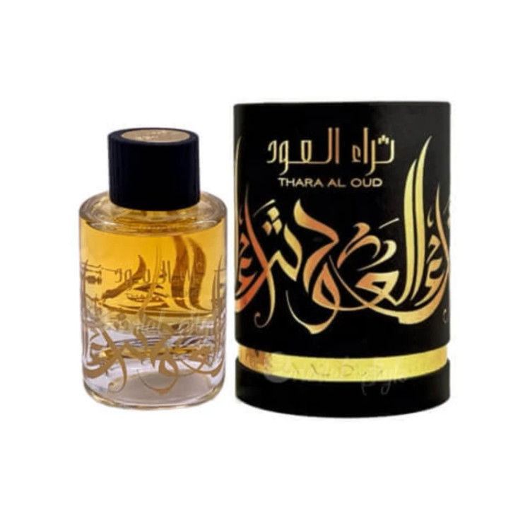 ادکلن عربی ثرا العود Thara Al Oud ارض الزعفران اصل قیمت و خرید ادکلن
