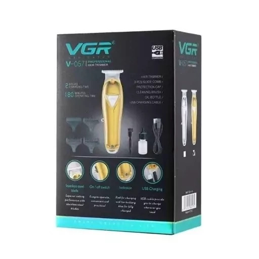 ماشین اصلاح وی جی ار V-057 صفر زن خط زن حجم زن