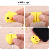 محافظ کابل شارژر عروسکی بسته 2 عددی