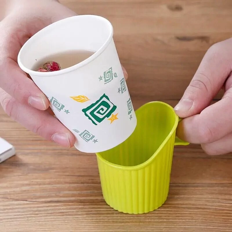نگهدارنده لیوان یکبار مصرف بسته 4 عددی