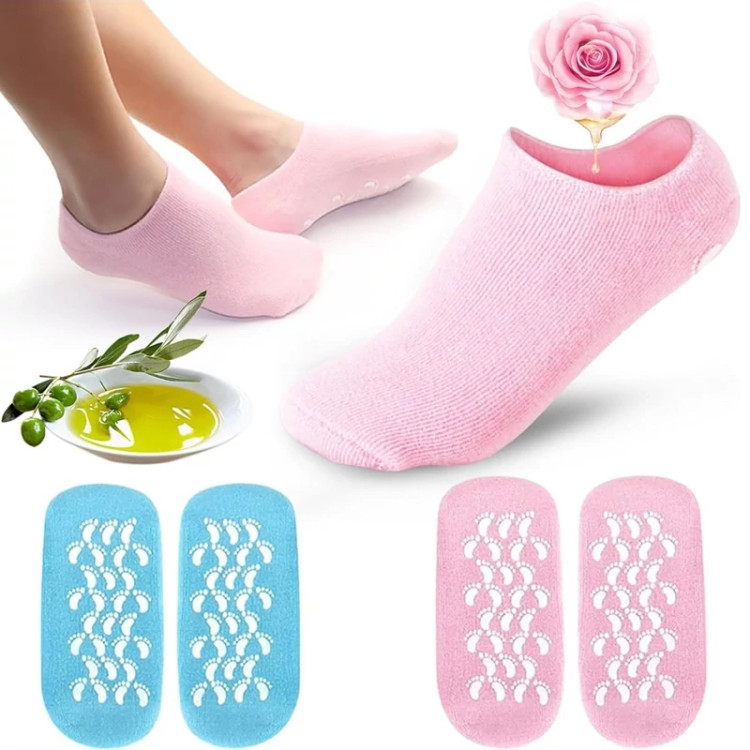 جوراب ترک پا سیلیکونی (یک جفت)
