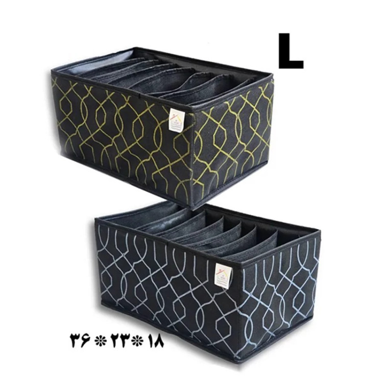 نظم دهنده کشو پارچه ای بسته سه عددی