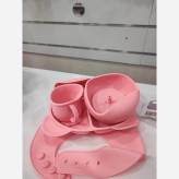ظرف غذاخوری کودک سیلیکونی silicone baby cutlery set