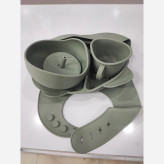 ظرف غذاخوری کودک سیلیکونی silicone baby cutlery set