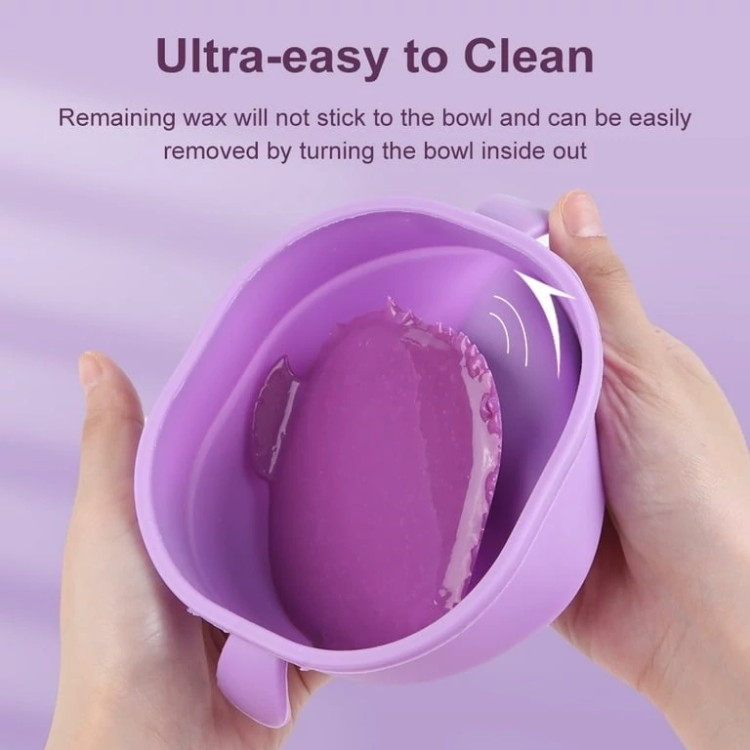 دستگاه وکس سیلیکونی ، موم گرم کن اصلی وارداتی تاشو سلیکونی مربع wax warmer