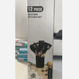 ست کفگیر و ملاقه سلیکونی 12 عددی silicons kitchen set