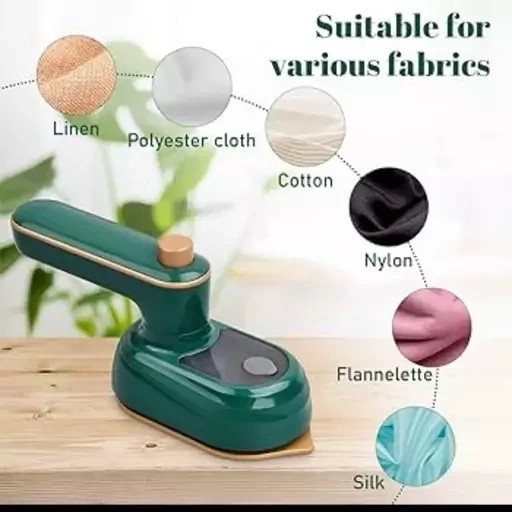 اتو مسافرتی مدل mini electric iron مینی اتو مسافرتی سبز رنگ اتو لباس کد zF688