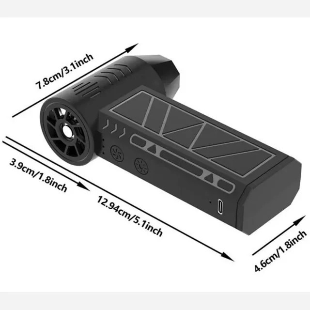 مینی جت فن چراغ دار مدل ZY7400-SE/PRO