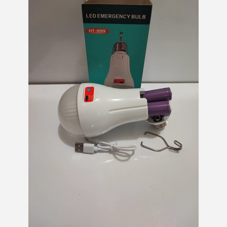 لامپ اضطراری 20 وات led emergency bulb مدل ht 999