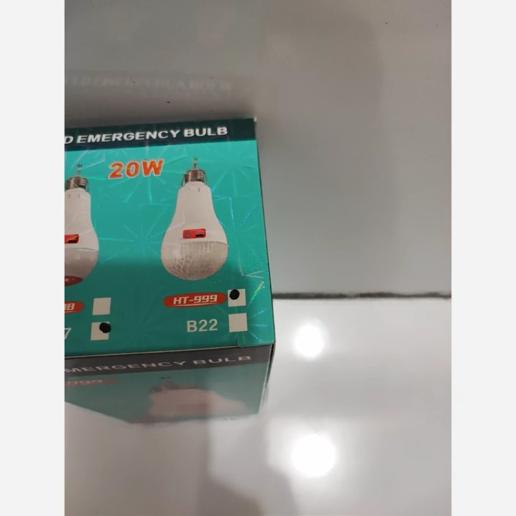 لامپ اضطراری 20 وات led emergency bulb مدل ht 999