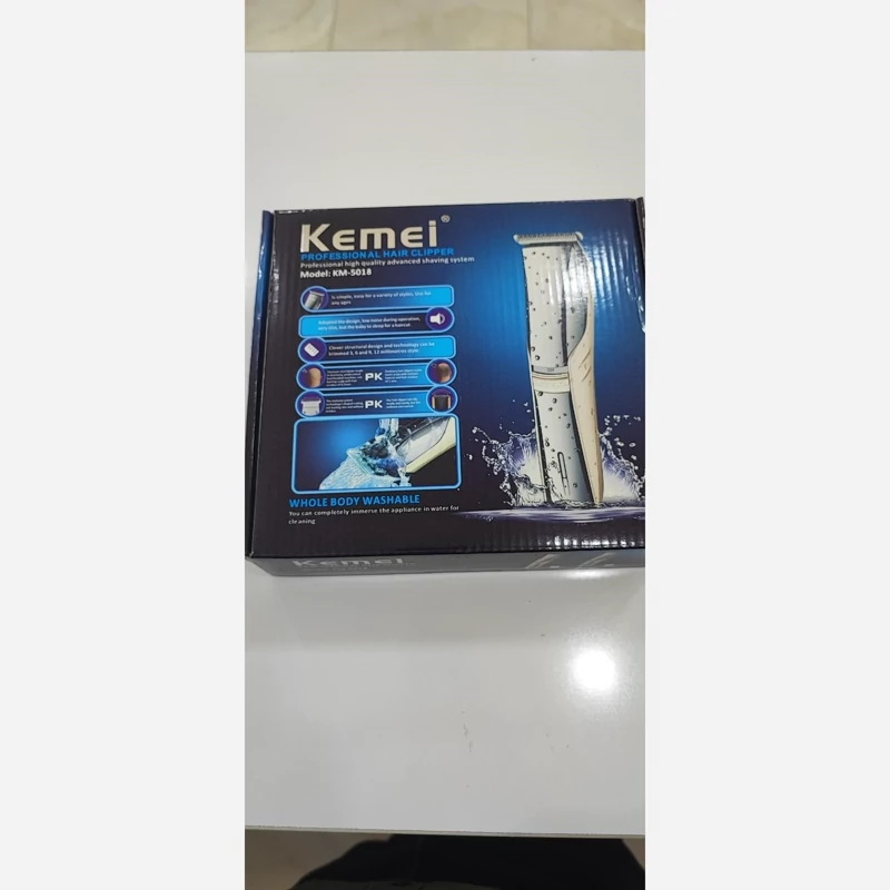 ماشین اصلاح موی سر صورت کیمی Kemei 5018 (ضد آب)