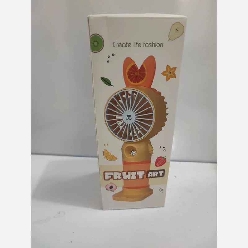 پنکه مینی فن دستی مه پاش طرح میوه ایی