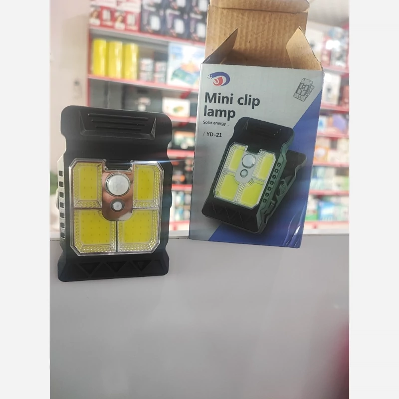 چراغ سولار گیره ای mini clip lamp yd-21