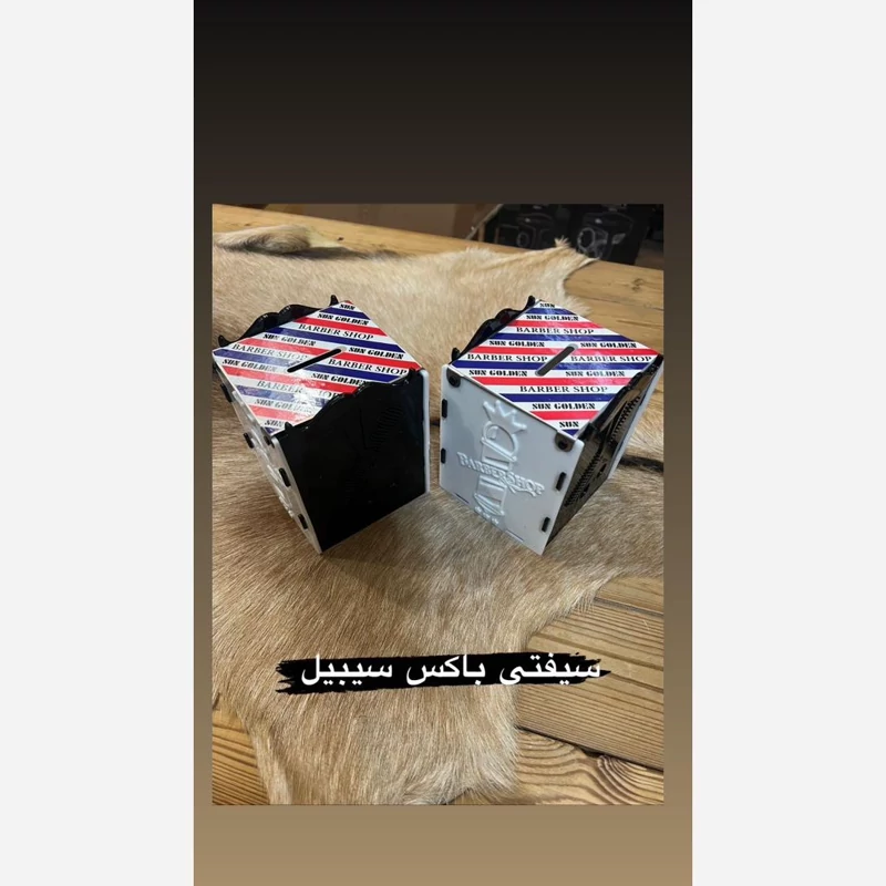 سیفتی باکس پلاستیکی طرح شونه و قیچی