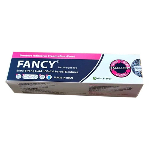 چسب دندان مصنوعی فَنسی (FANCY) بدون زینک