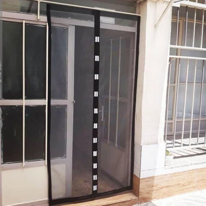 پرده توری مغناطیسی فایبر گلس ارتفاع 230 عرض 150دارای  28 مگنت  قوی