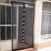 پرده توری مغناطیسی فایبر گلس ارتفاع 230 عرض 150دارای 28 مگنت قوی