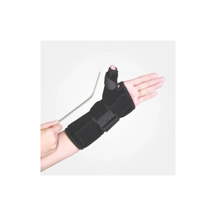 مچ بند آتل دار نئوپرن با آتل شست تک سایز Neoprene Wrist Thumb Splint طب و صنعت