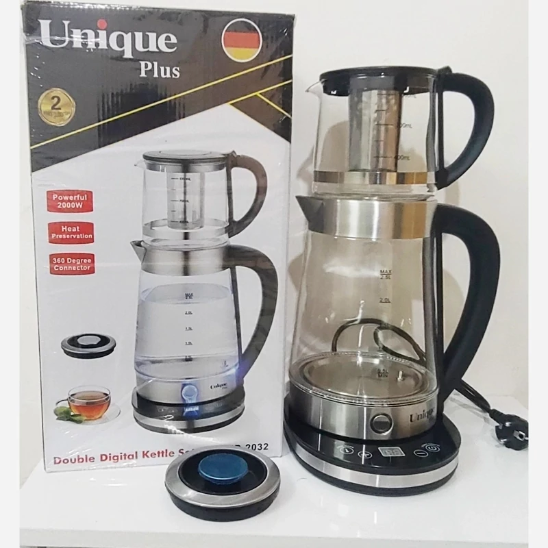 چایی ساز رو همی یونیک دیجیتال لمسی و دکمه ای مدل up-2031 وup-2032
