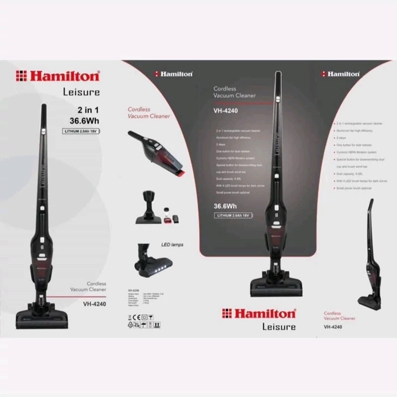 جارو شارژی همیلتوندمدل VH-4240