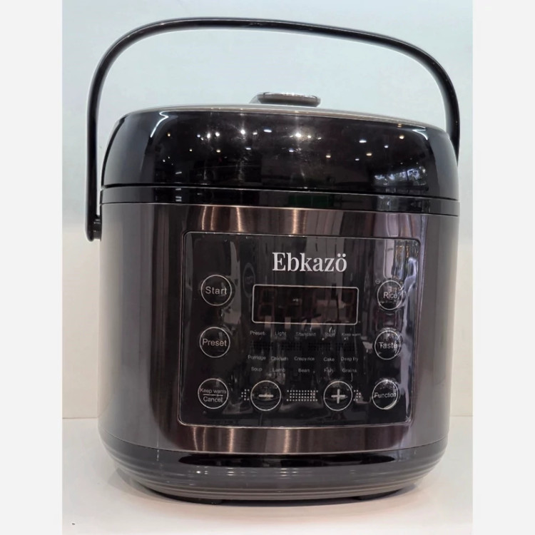 ابکازو زودپز چندکاره استیل مشکی مدل Ebkazo PC-1146