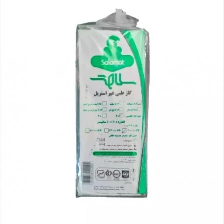 گاز طبی غیر استریل سلامت 380 گرمی تجهیزات پزشکی نوین طب