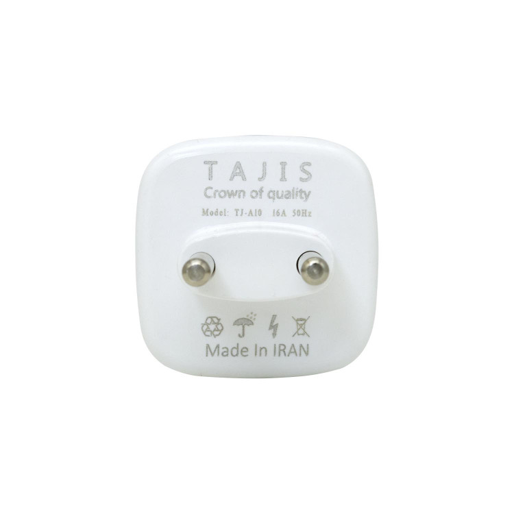 تبدیل 3 به 2 چراغ دار tajis مدل A10 کیفیت عالی