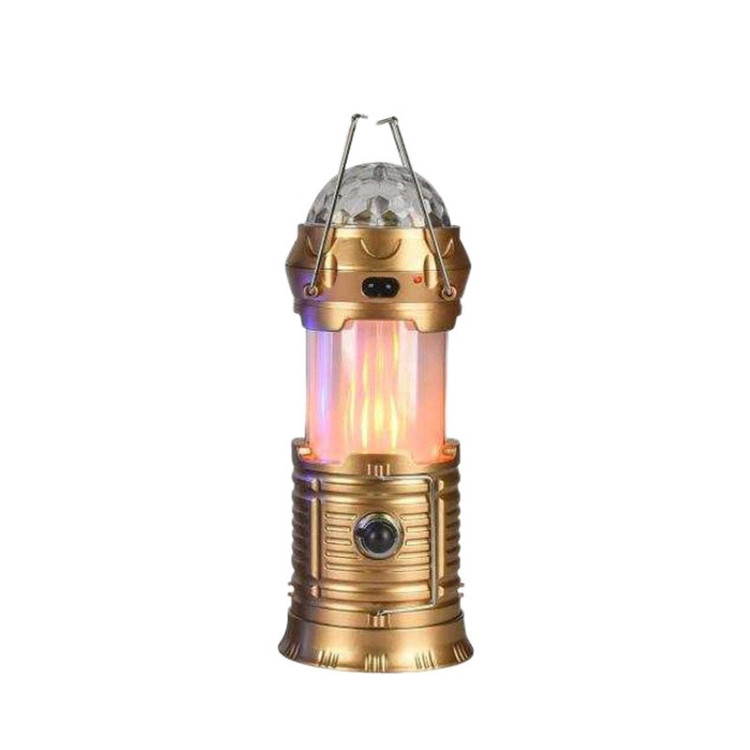 چراغ فانوس شارژی دارای رقص نور مدل sx-6899t کیفیت عالی