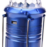 چراغ فانوس شارژی دارای رقص نور مدل sx-6899t کیفیت عالی