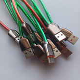 کابل شارژ پاوربانکی تایپ سی دولایه 20 سانتی متری کیفیت عالی