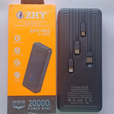 پاوربانک 20 هزار zhy مدل z-c204 کیفیت عالی