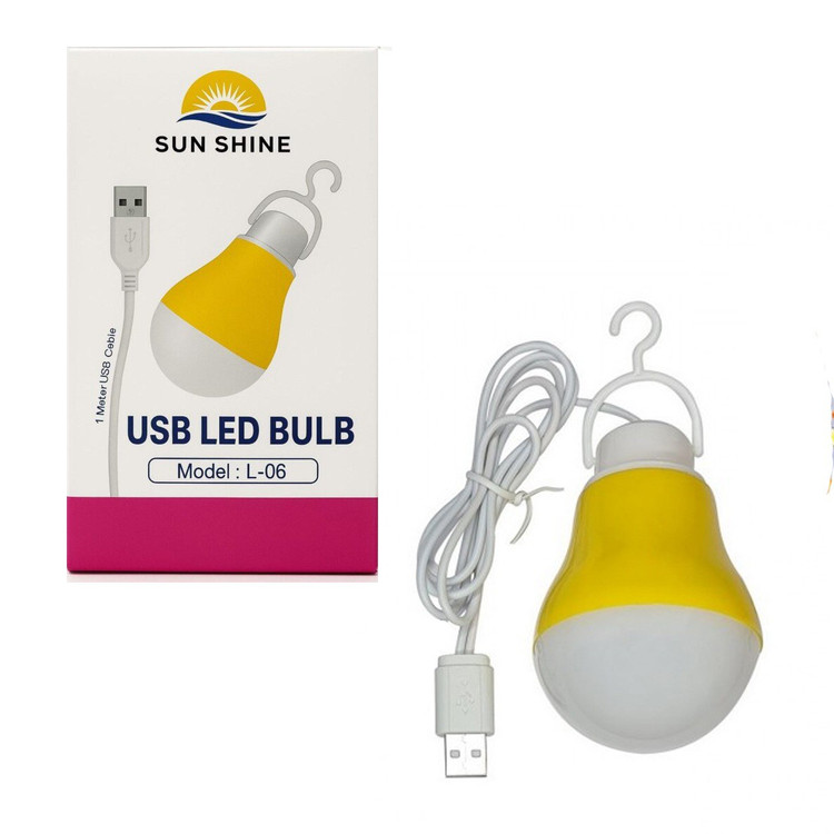 لامپ آویز USB مدل sunshine با سیم 1 متری کیفیت عالی