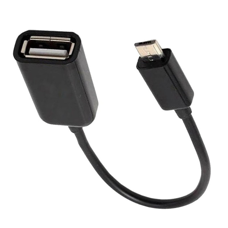 تبدیل otg میکرو با کابل 10 سانتی کیفیت عالی - تست شده و سالم