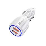 شارژر فندکی 35 وات دو پورت مدل zd-888 کیفیت عالی