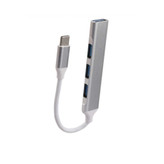 هاب تایپ سی دارای 4 پورت3 usb جنس فلزی کیفیت عالی